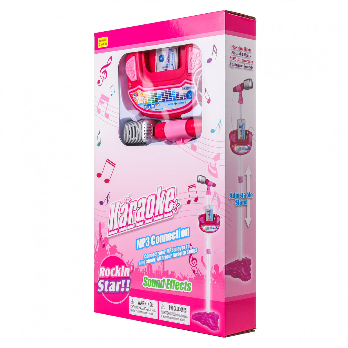 Kidplokio Musical Microphone Pretend Play Karaoke Machine Kids MP3 Player, view 12