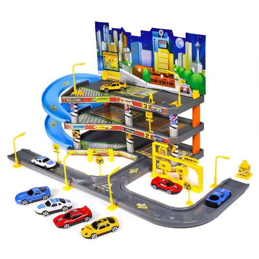Kidplokio Kids Die Cast Toy Race Car Set Assorted Colors Boys Toys (6 Sizes), view 2