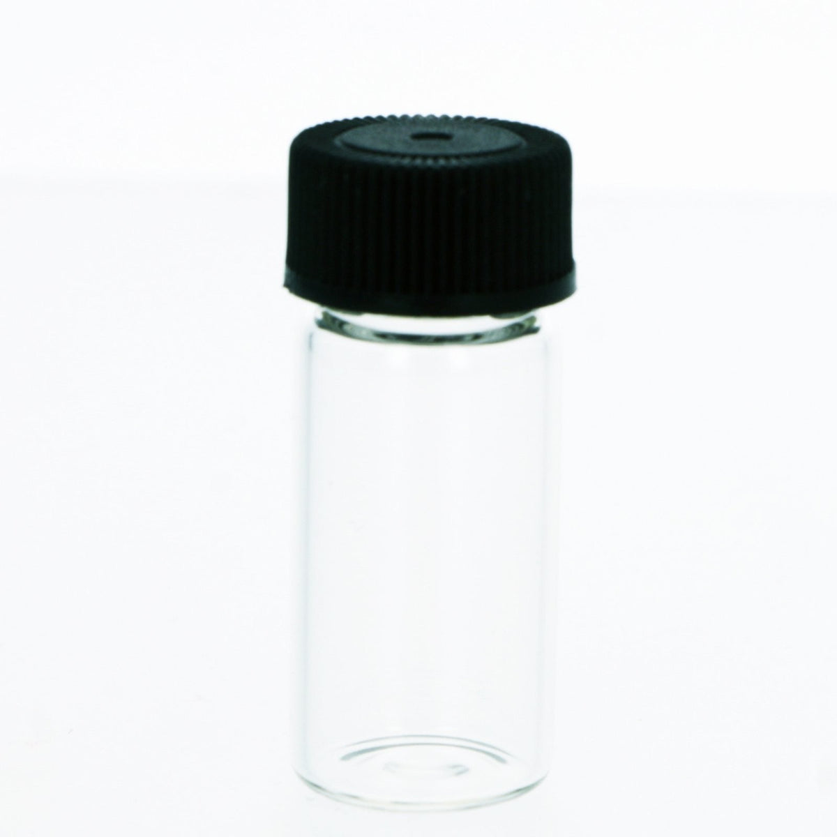 2 Pack 12PC Glass Vials w/ Screw Top Lids, Gold Flake & Essential Oil, 1 Dram