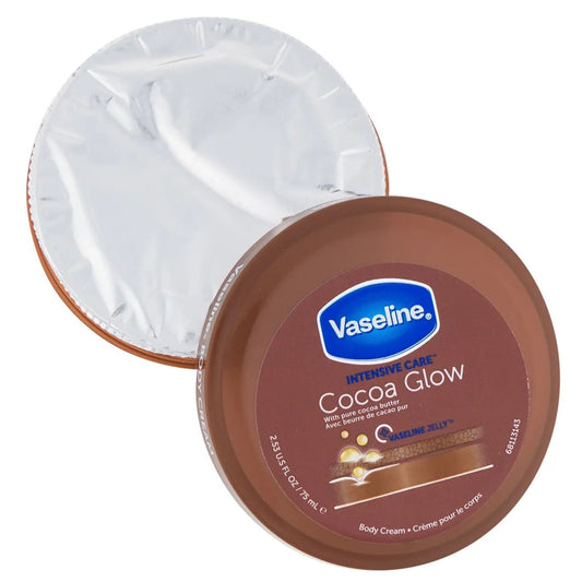Vaseline 2.53oz Cocoa Glow Body Cream Moisturizizing Lotion (Many Pack Sizes), view 2