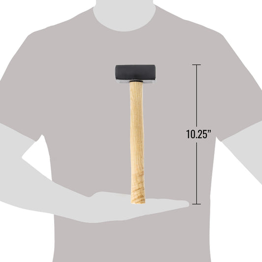 10inch Stone Carving Hammer Hardened Steel Mallet for Masonry, view 2