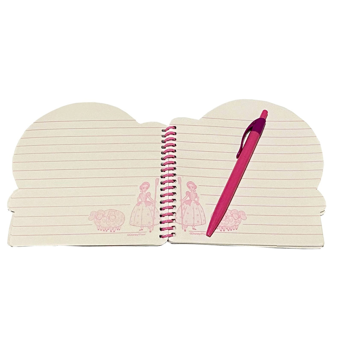 Disney Pixar Toy Story 4 Shaped Spiral Notebook with Pink Pen - Bo Peep, view 3