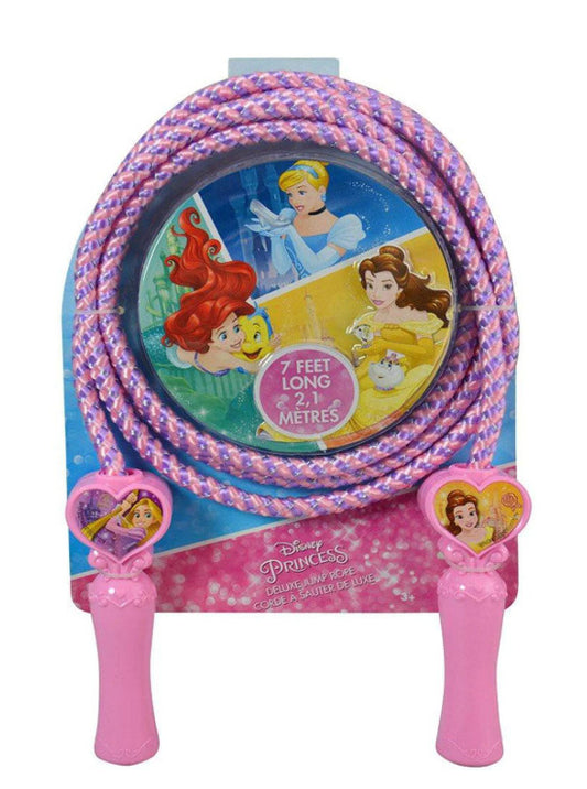 Girls Kids Deluxe Jump Rope 7 Feet Hello Kitty Minnie Mouse Barbie Princess Lilo, view 2