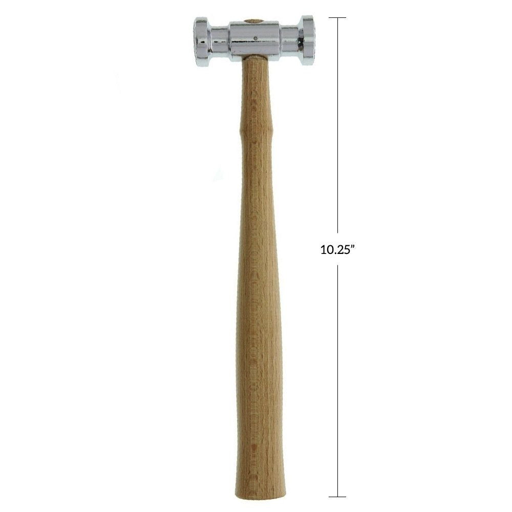 2 Pack Universal Tool Texturising Hammer Dual Face Dimple Stripe Patterns, view 7