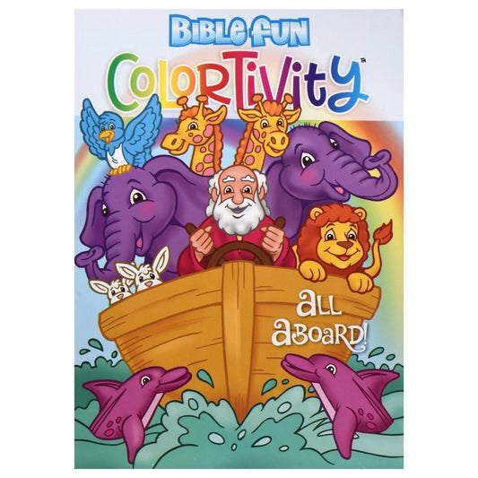 Kidplokio Bible Coloring Book for Kids Activity Book with Puzzles 96 Pages - 2pk, view 2