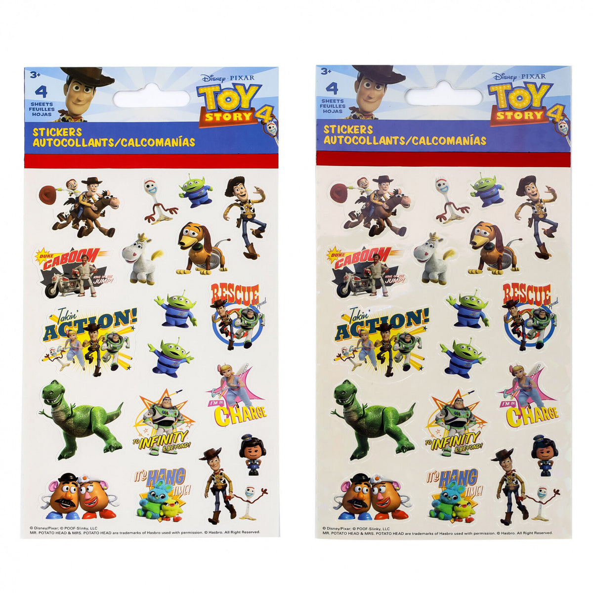 Licensed Kids Cartoon 4pc Cute Sticker Sheets Stationery Set (Many Characters), view 29