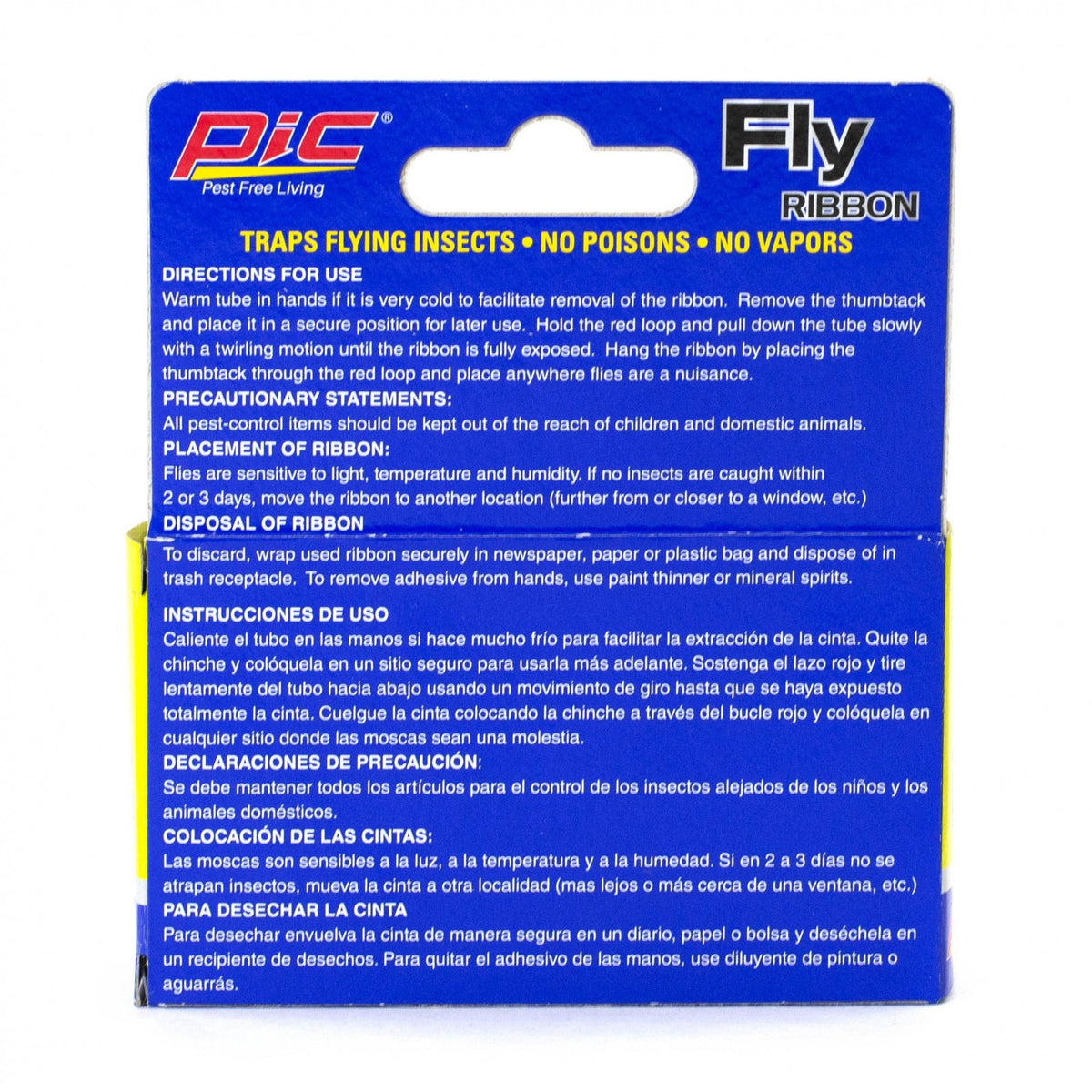 Household 4PK Insect Mosquito Fly Ribbon Sticky Tape - No Mess, No Vapors, view 6