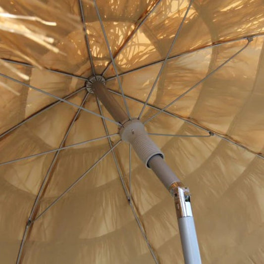 Destination Gear 6ft Whiskey Brown Palapa Tiki Umbrella for Patio Tilt Shade, view 2