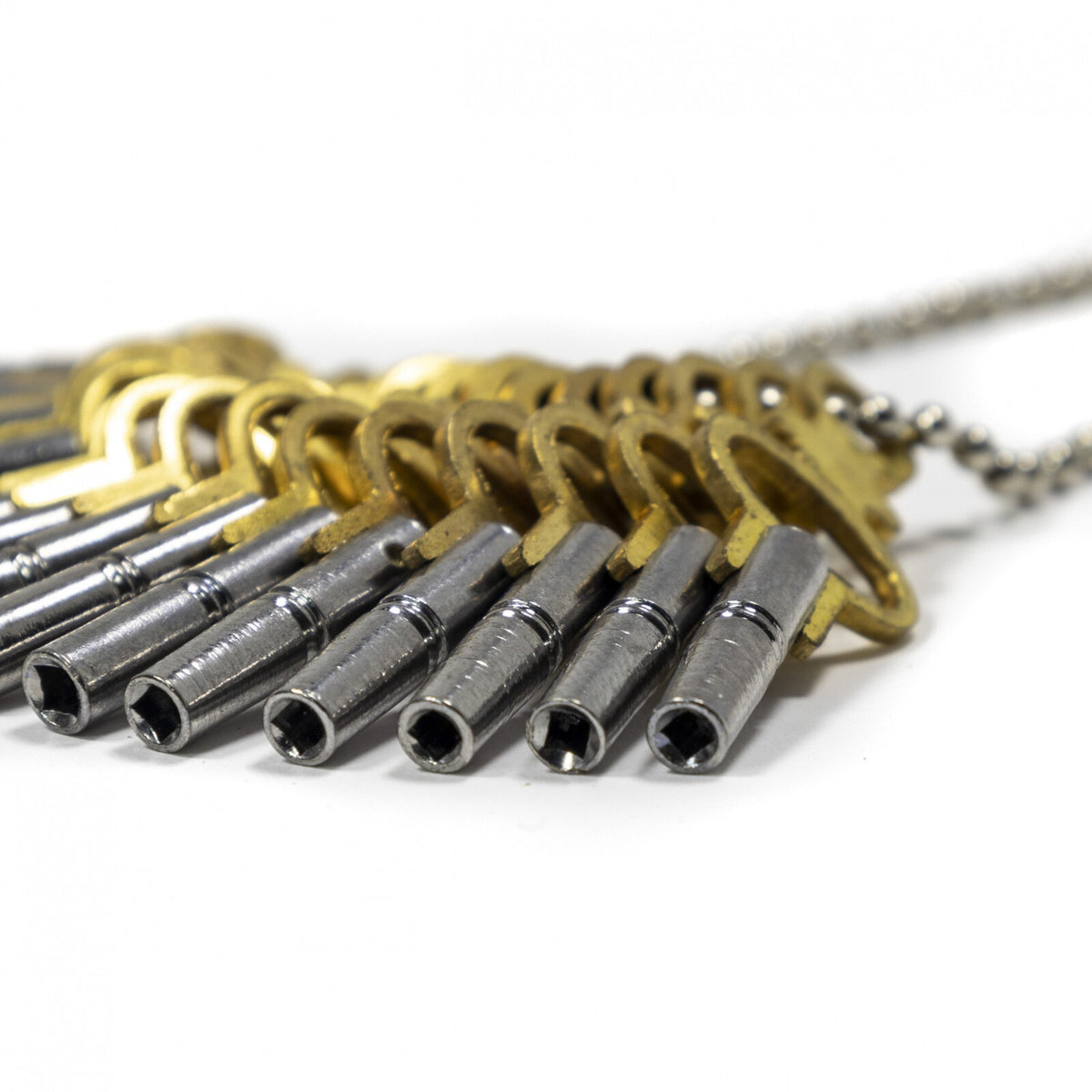 2 Pack ToolTreaux Watch Repair Key Set Solid Brass Keys Restoration 14pc, view 12