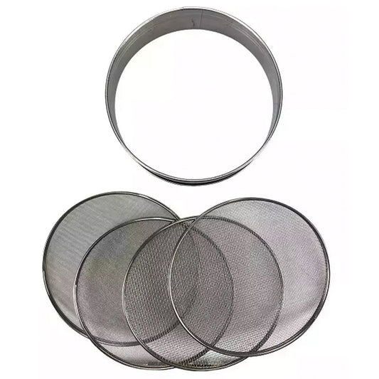 ToolTreaux Interchangeable Fine Mesh Sieve Set with Drawstring Backpack, 6pc, view 2