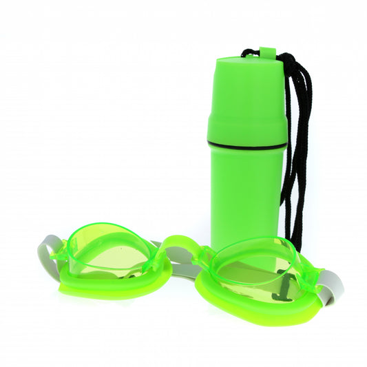 Kidplokio Kids Swimming Goggles Childrens Swim Mask and Carry Case (3 Colors), view 2