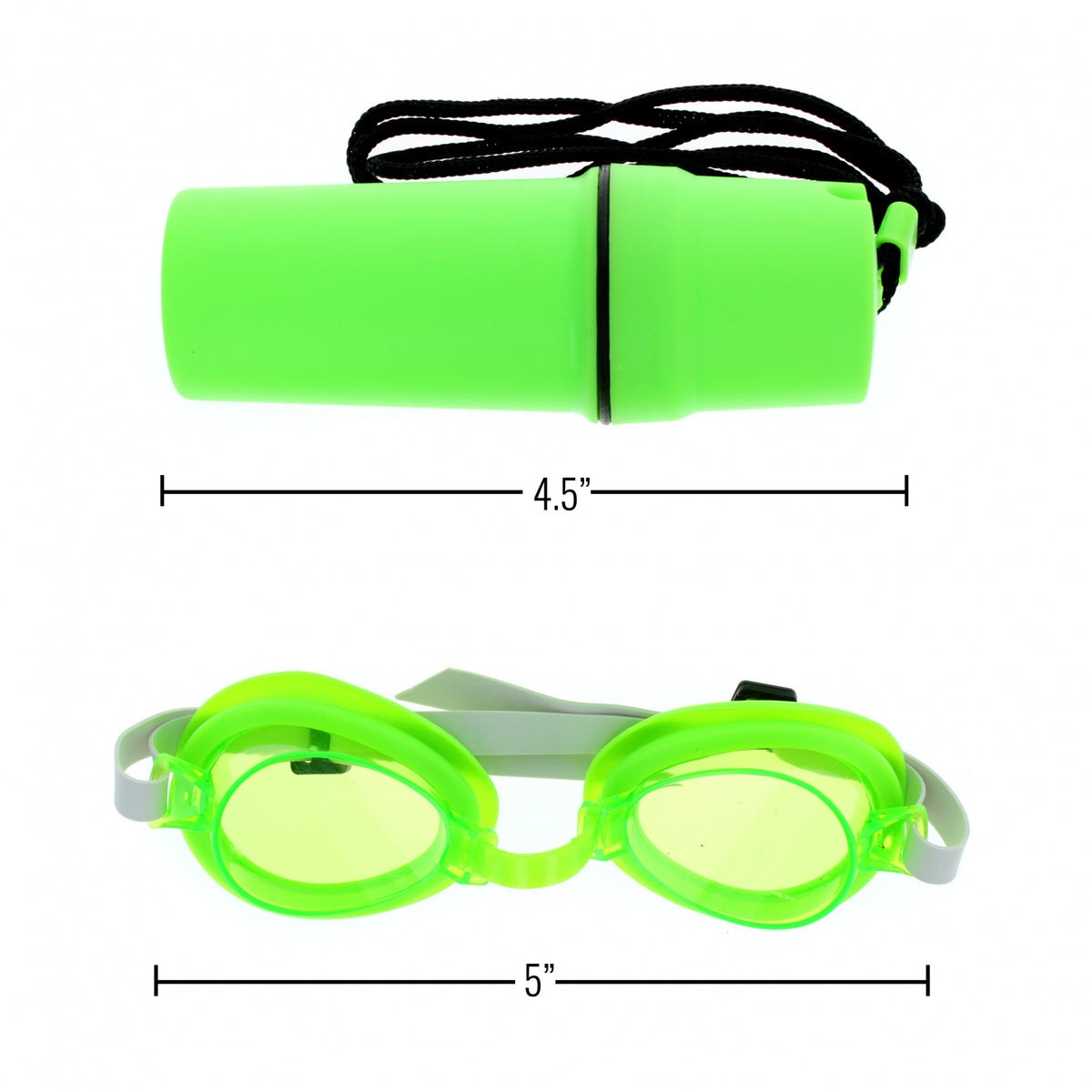 Kidplokio Kids Swimming Goggles Childrens Swim Mask and Carry Case (3 Colors), view 7
