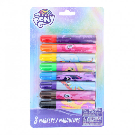 Licensed Characters Art Supplies Non-Toxic Mini Felt Marker Set for Kids - 8pc, view 2