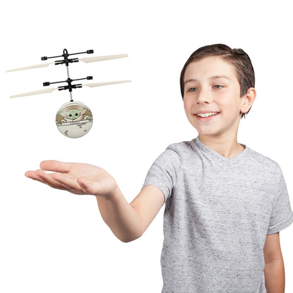 Star Wars UFO Ball Helicopter Mandalorian Yoda Stormtrooper Kids Toy Mini Copter, view 17