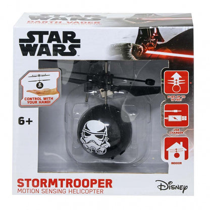 Star Wars UFO Ball Helicopter Mandalorian Yoda Stormtrooper Kids Toy Mini Copter, view 13