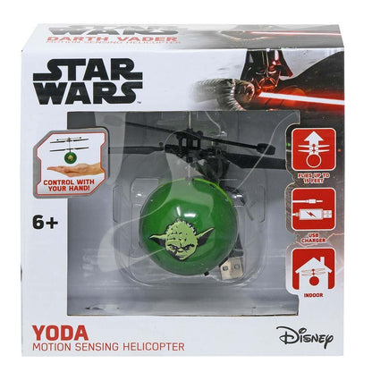 Star Wars UFO Ball Helicopter Mandalorian Yoda Stormtrooper Kids Toy Mini Copter, view 22