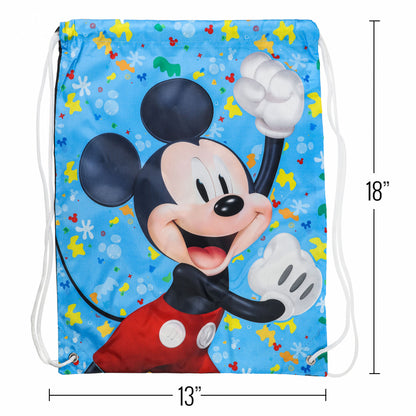 18 Inch Kids Licensed Cartoon Cinch Bag Drawstring Backpack  (Many Styles), view 10