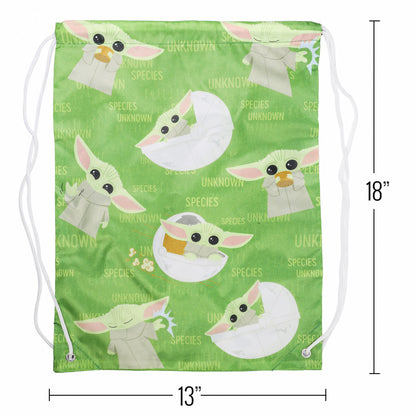 18 Inch Kids Licensed Cartoon Cinch Bag Drawstring Backpack  (Many Styles), view 4