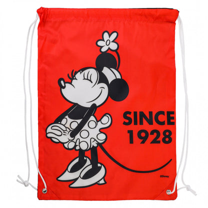 18 Inch Kids Licensed Cartoon Cinch Bag - Minnie Mouse