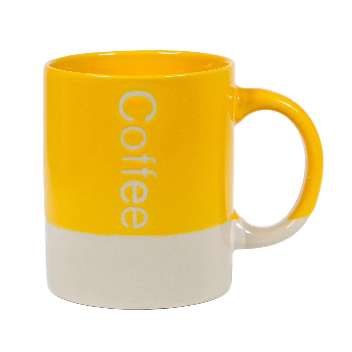 Beille  1pc Ceramic Stoneware Modern Coffee Cup 11oz Drinkware Mug (3 Colors)