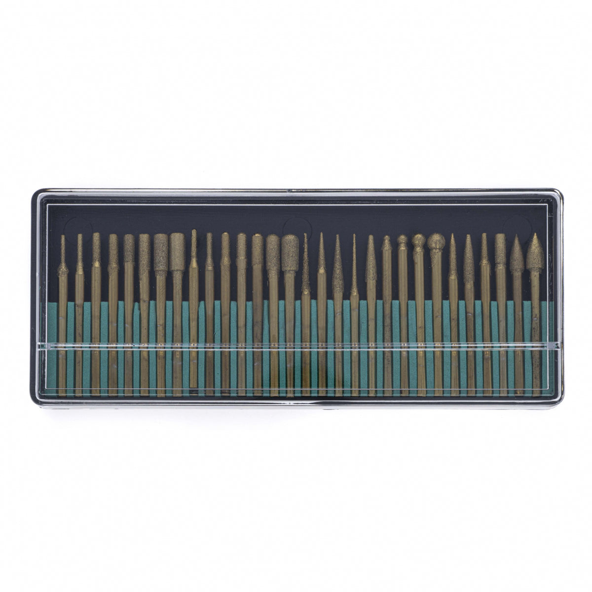 Universal Tool Assorted Diamond Burr Set 120-150 Grit .125 Inch Shank (Multiple, view 16