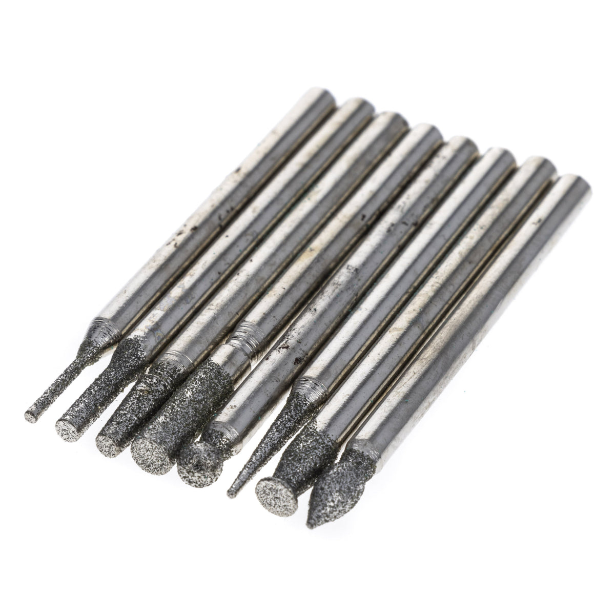 Universal Tool Assorted Diamond Burr Set 120-150 Grit .125 Inch Shank (Multiple, view 7