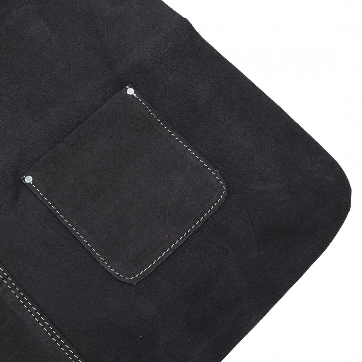 ToolTreaux Unisex Large Leather Workshop Apron Full Body with Pockets, view 5
