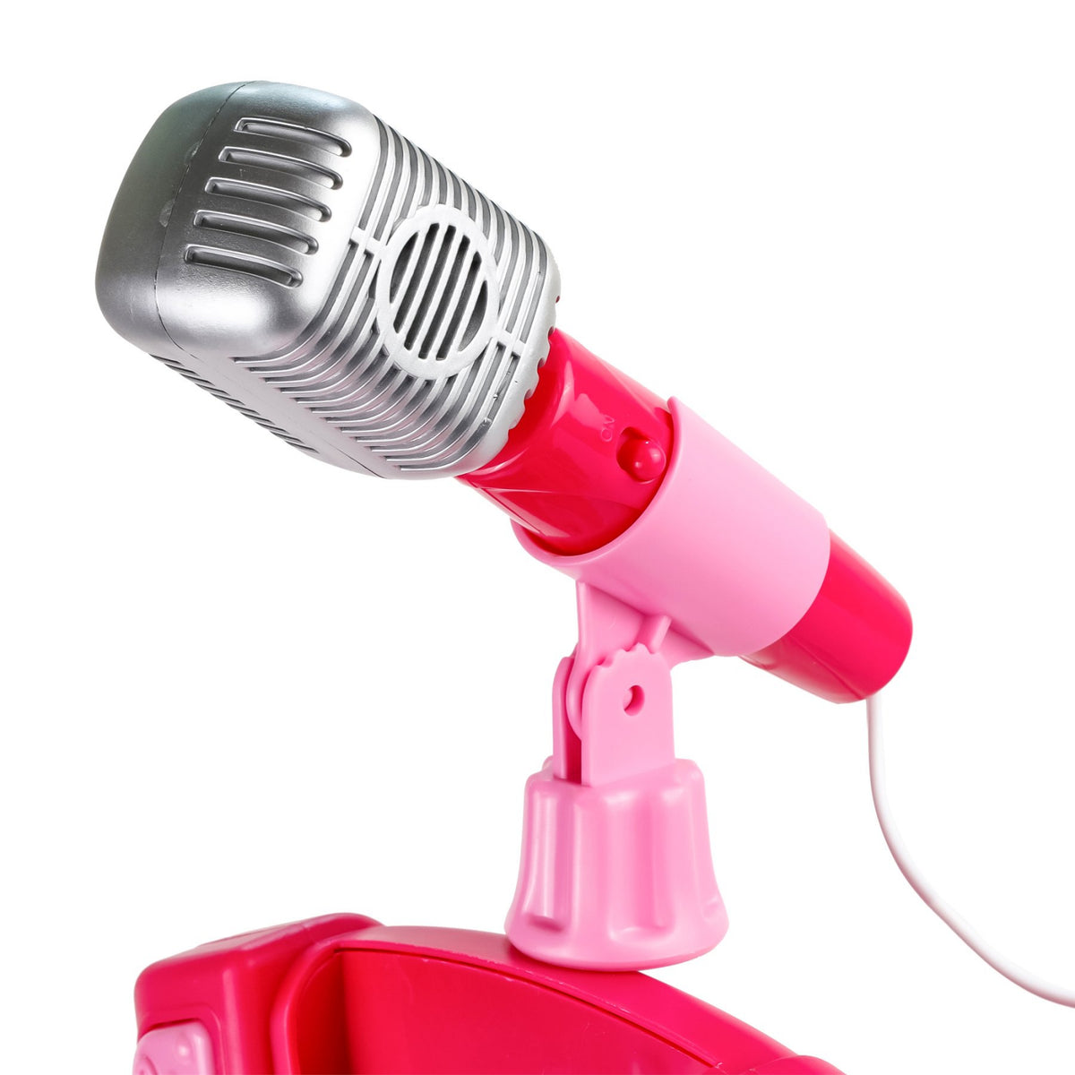 Kidplokio Musical Microphone Pretend Play Karaoke Machine Kids MP3 Player, view 7