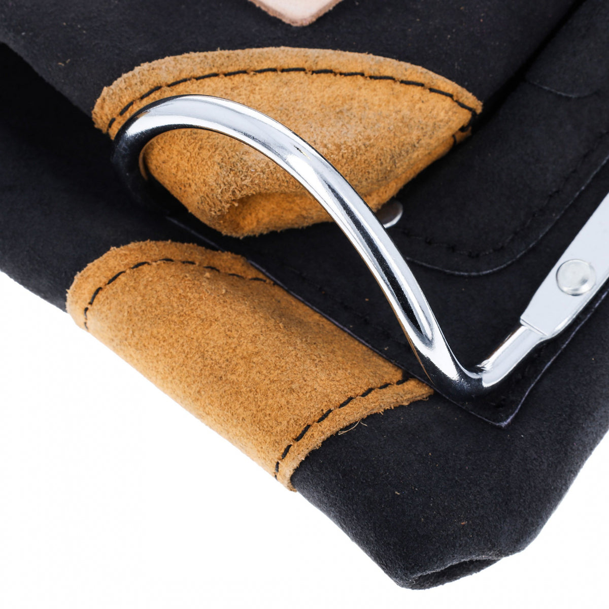 Deluxe Carpenter Tool Belt Pouch Heavy Duty Suede Leather Fits Hammer And Nails, view 15