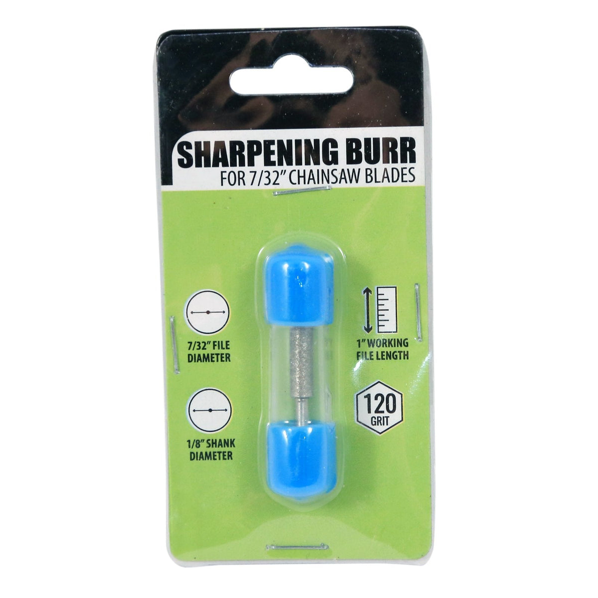 2 Pack ToolTreaux Chainsaw Sharpener Burr Sanding File Tool 120 - 150 Grit