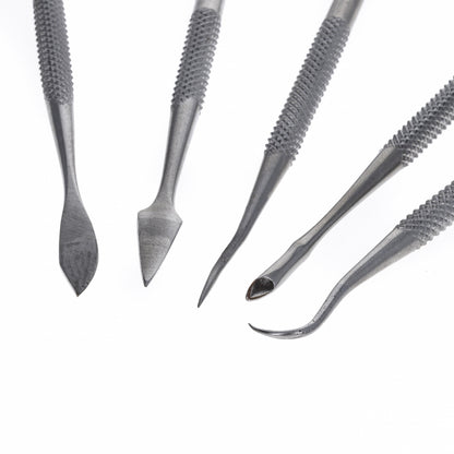 ToolTreaux Stainless Steel Wax Carver Spatula Tip Pick Crafting Tool Kit, view 4