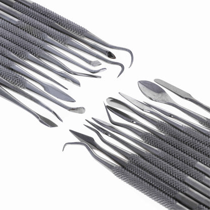ToolTreaux Stainless Steel Wax Carver Spatula Tip Pick Crafting Tool Kit, view 3