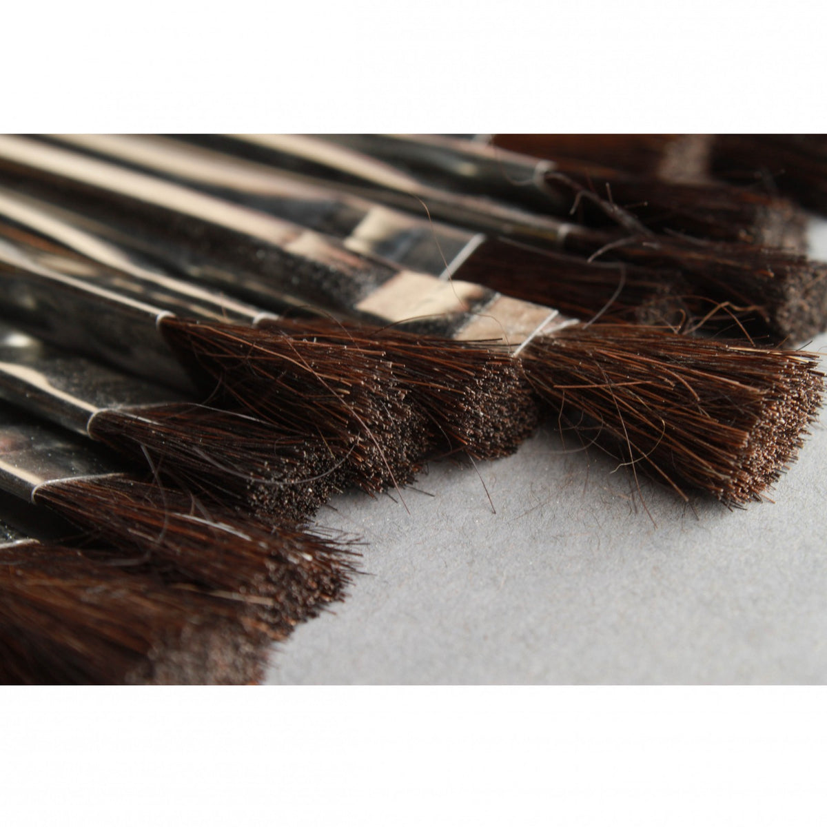 Universal Tool Acid Brush Set 6 Inch Metal Handle for Acid Glue Paste 12pc Set, view 3