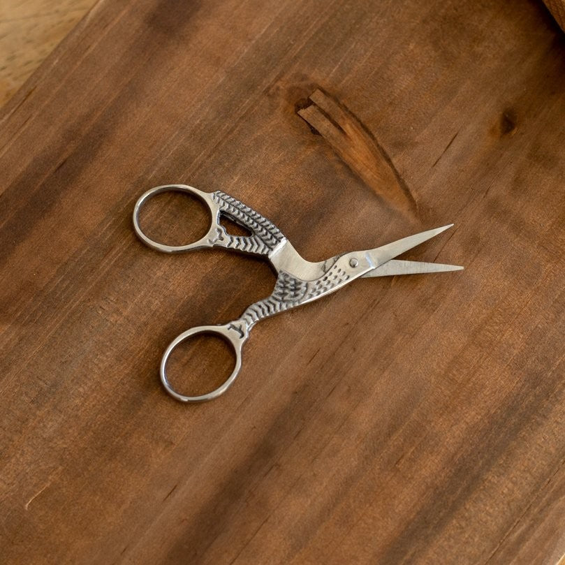 3.5 Inch Tailoring Straight Sharp Tip Scissors Stainless Steel Stork Craft, view 3
