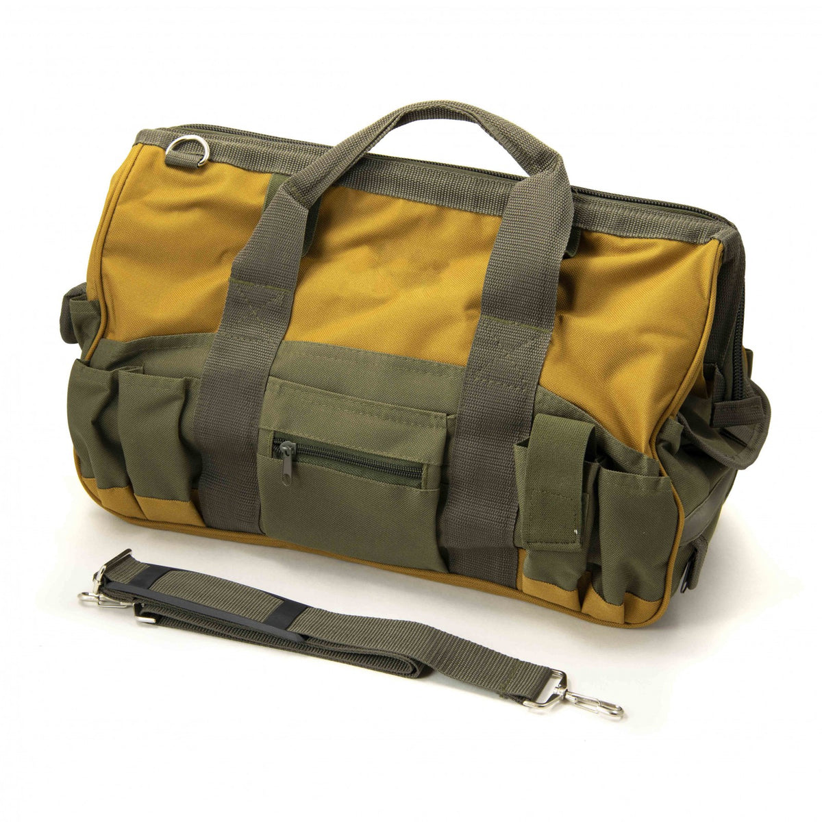 ToolTreaux Nylon Storage Tool Bag with Side Pockets and Shoulder Strap 18 x 8.5, view 4