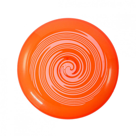TychoTyke Kids Light Up 10 Inch Flying Disc Outdoor Fun Picnic Park Toys Orange, view 2