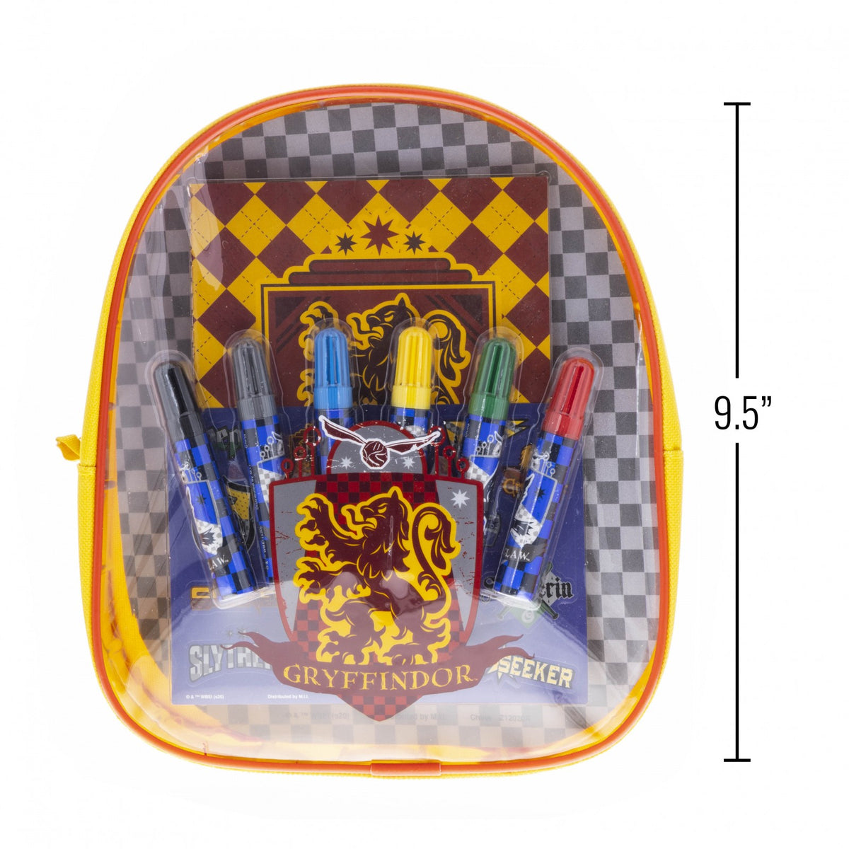 2 Pack Harry Potter School Supplies 9.5" Gryffindor Kids Backpack w/ Art Kit, view 6