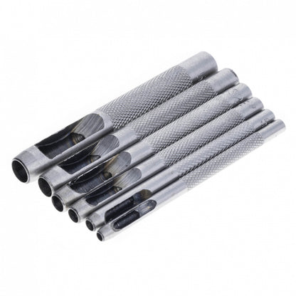 6pc Universal Tool Heavy Duty Leather Hollow Punch Set, view 4