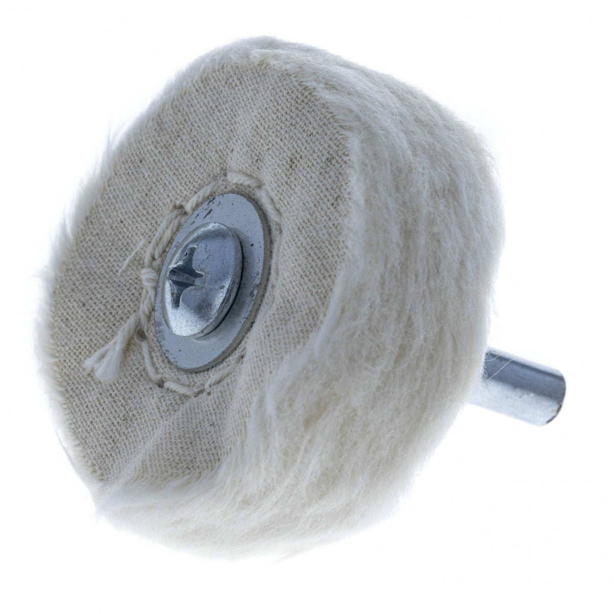 Universal Tool Cloth Polishing Buff Wheel 2 Inch Diameter Soft Muslin, view 3