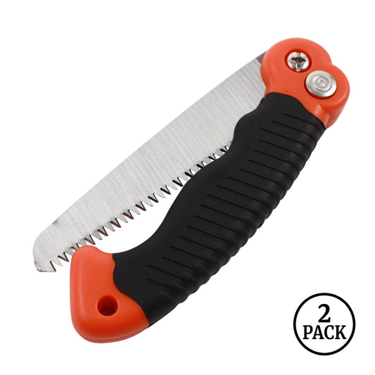 Two ToolTreaux hand pruning saws suitable for indoor and outdoor plant care