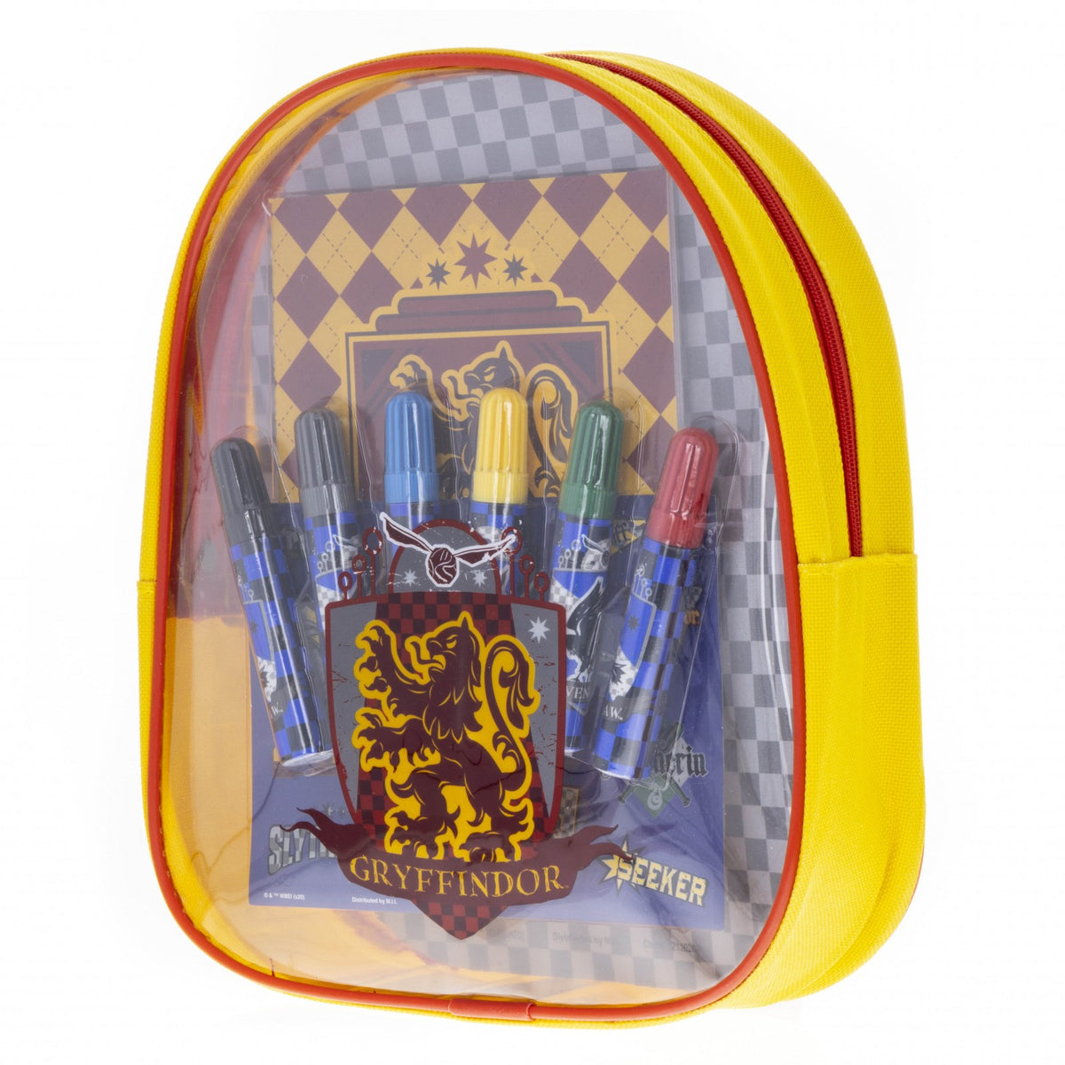2 Pack Harry Potter School Supplies 9.5" Gryffindor Kids Backpack w/ Art Kit, view 2