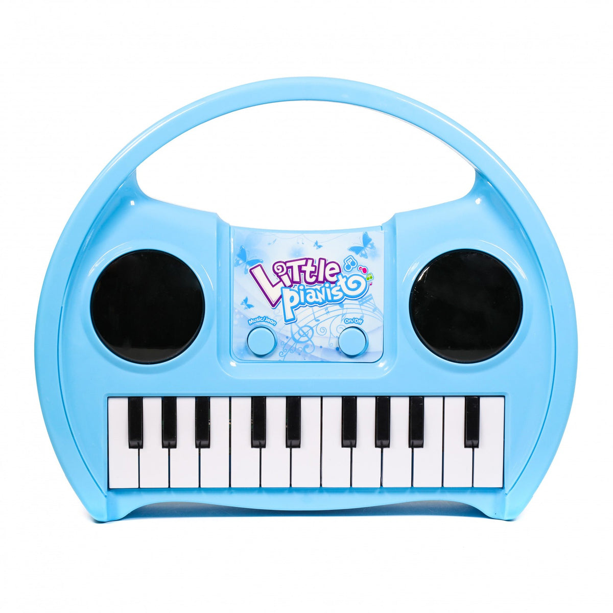 Kidplokio Kids Keyboard Piano with Microphone Lights Music Sounds, Blue, Boys, view 5