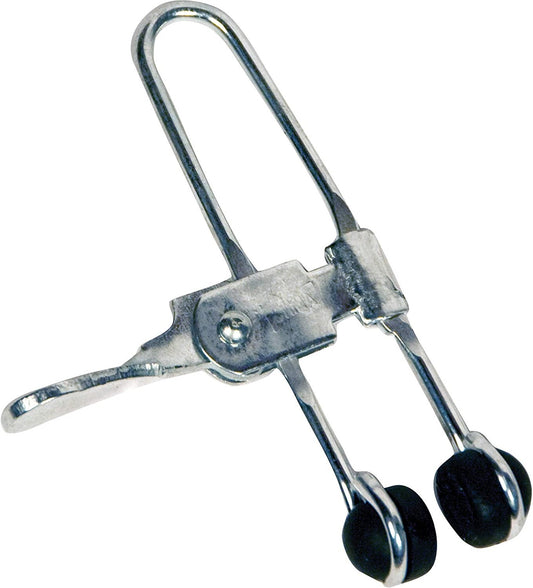 Universal Rubber Head Clamps 3 Inch Secure Lever Lock Metal Body Outdoor, view 2