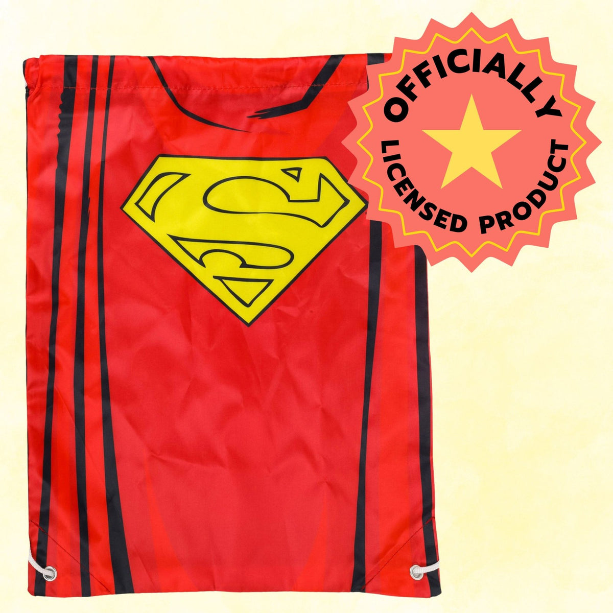 DC Comics Superman 2pc Cinch Bag Drawstring Backpacks Bundle Boys Age 3 and Up, view 8