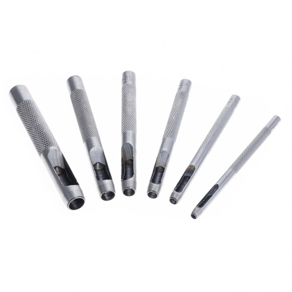 2 Pack 6pc Universal Tool Heavy Duty Leather Hollow Punch Set, view 2
