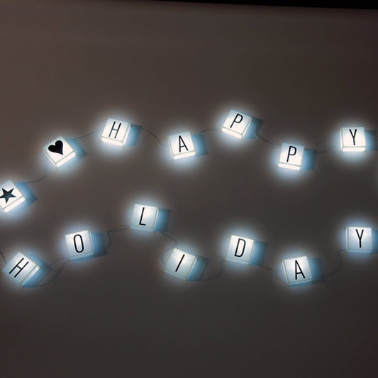 Universal Hanging Cinema String Light Boxes With 90 Characters - 20 Light Boxes, view 2