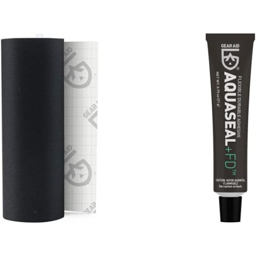 GEAR AID Tenacious Tape and repair sealant set with two pieces for camping gear