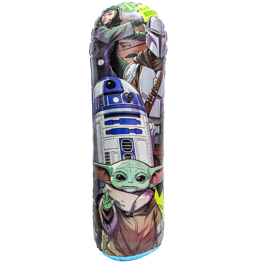Star Wars The Mandalorian Kids Inflatable Punching Bop Bag Exercise Toy, view 2