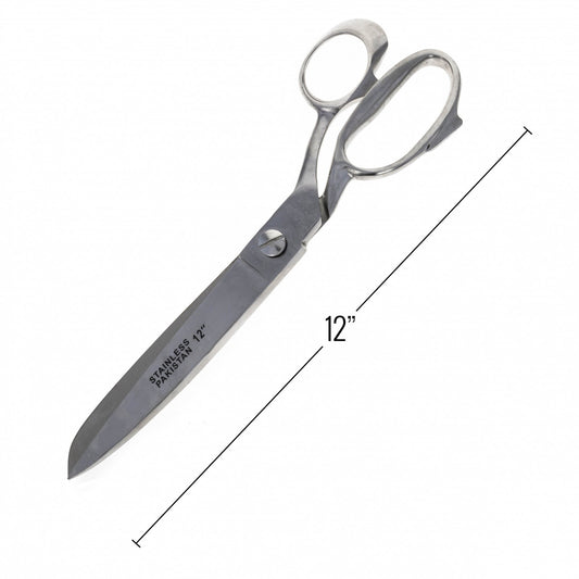 2 Pack ToolTreaux Stainless Steel Heavy Duty Fabric Scissors Sewing Supplies 12", view 2