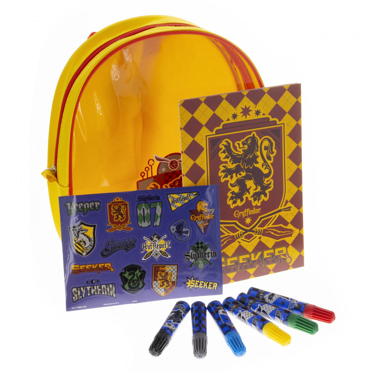 2 Pack Harry Potter School Supplies 9.5" Gryffindor Kids Backpack w/ Art Kit, view 5